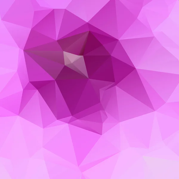 Fundo abstrato poli rosa . — Vetor de Stock