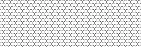 Wabensechseck Vektormuster Hintergrund Geometrische Textur Mosaik Hintergrund — Stockvektor