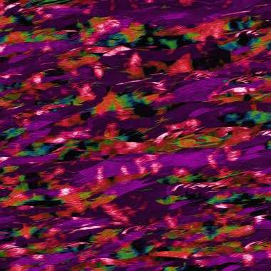 Pembe, mavi ve kırmızı renkli karışık gökkuşağı renklerinde soyut resim. Parlak çizgiler. Soyut doku deseni. Dekoratif tasarım efektleri. Duvar kağıtları, arka planlar, kapaklar ve ambalaj için.