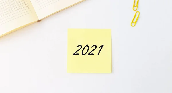 Biznes Mile Widziany Rok 2021 Biznes Koncepcja Nowego Roku — Zdjęcie stockowe