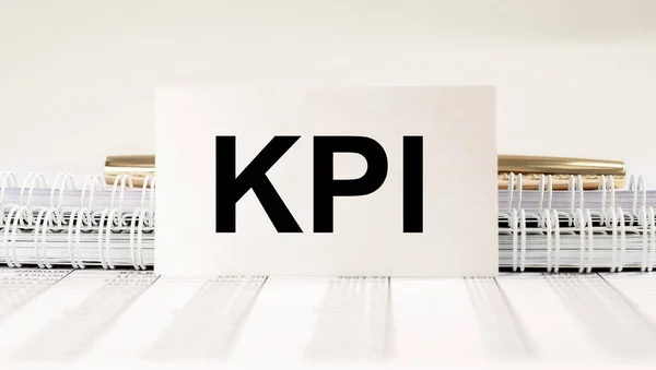 Inscripción Acrónimo Kpi Concepto Clave Indicador Rendimiento —  Fotos de Stock