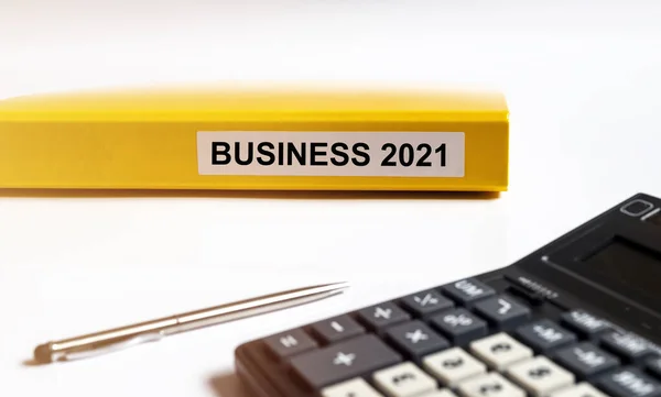 Biznes 2021 Rok Koncepcja Dla Biznesu Nowej Rzeczywistości Normalnej — Zdjęcie stockowe