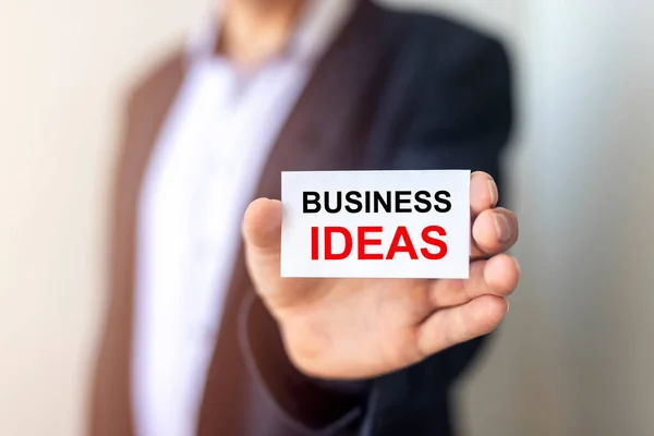 Idéias Negócios Inscrição Soluções Criativas Startups — Fotografia de Stock