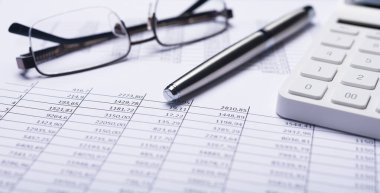 Hesap makineli iş belgeleri. Muhasebe kavramı.