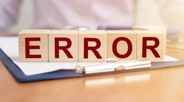 Hata sözcüğü yazımı. Hata ve başarısızlık kavramı.