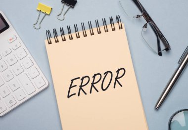 Hata sözcüğü yazımı. Hata ve başarısızlık kavramı.