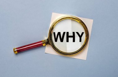 Neden kelime yazma büyüteçle yapılıyor. Mantık kavramı