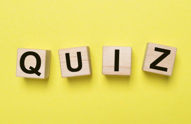 Sınav kelimesi, yazıt. Soru oyunu ve sorgu konsepti.