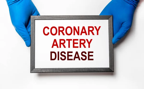 Coronary artery disease. Heart health and care.
