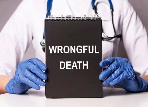 Haksız ölüm yazıtları. Tıbbi doktor hatası kavramı.