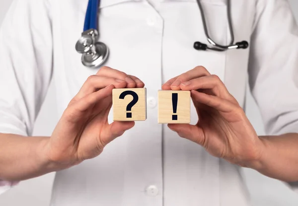 Concept Questions Answers Medicine — Stock Photo, Image
