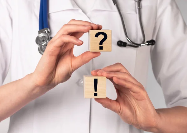 Concept Questions Answers Medicine — Stock Photo, Image