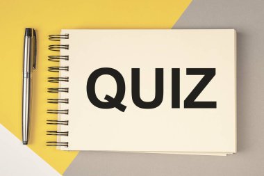 Sınav ya da sınav kelimesi, yazıt. test ve eğitim kavramı