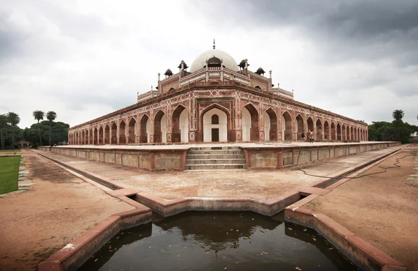 Humayuns mezar. Yeni Delhi, Hindistan — Stok fotoğraf