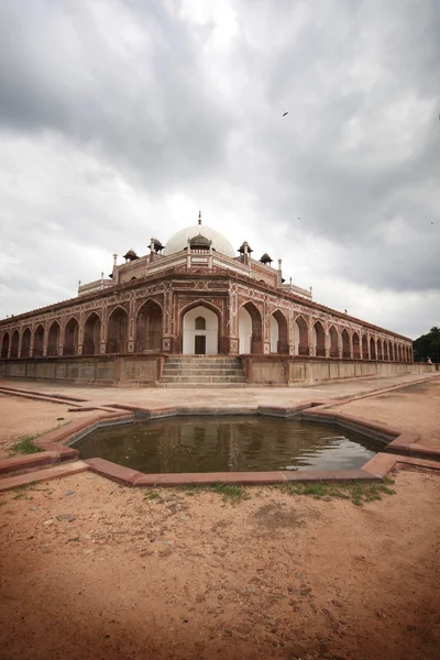 Humayuns 墓。新德里，印度, — 图库照片