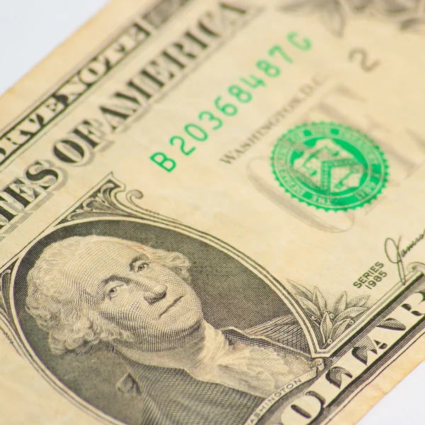 George Washington - en Dollar — Stockfoto