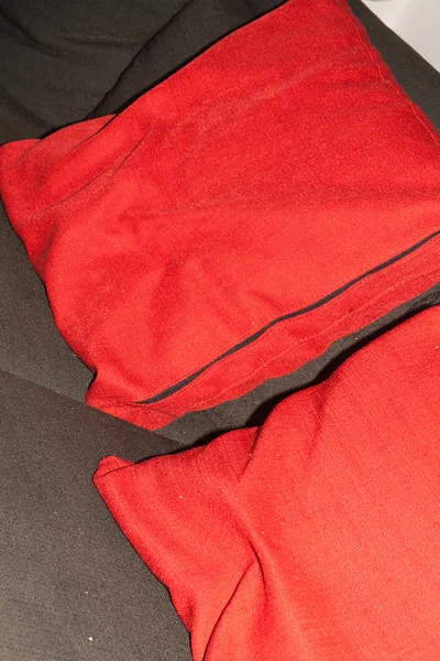 Red cushions — Stock Photo, Image