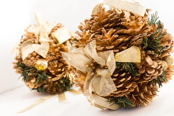 Kış pinecones parlak — Stok fotoğraf