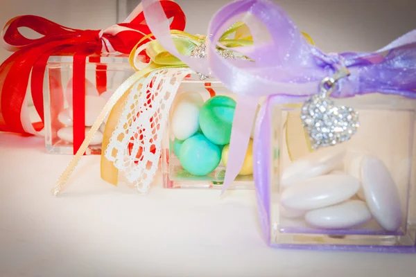 Box for wedding confetti — Stock Photo, Image