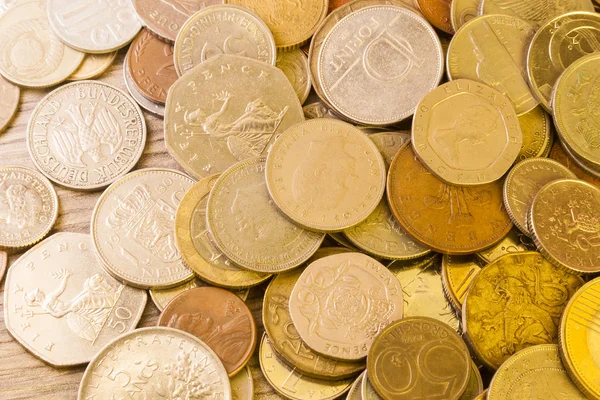 Old Europe Coins — Stock Photo, Image