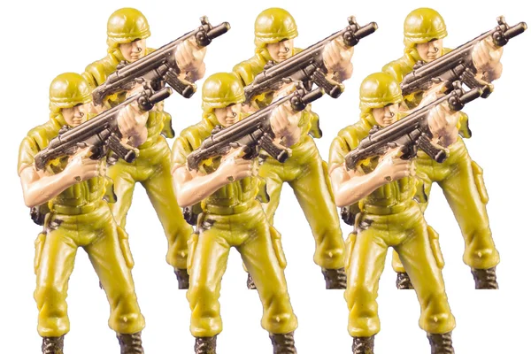 Toy soldaten van de navy seals — Stockfoto