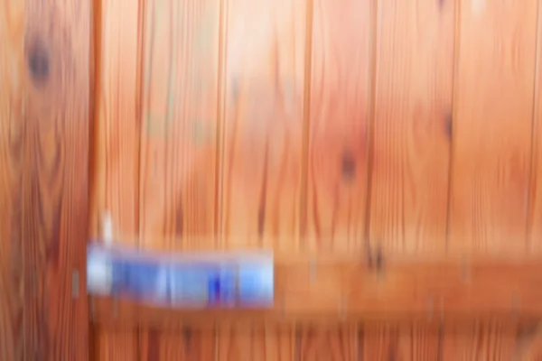 Wooden door blurred — Stock Photo, Image