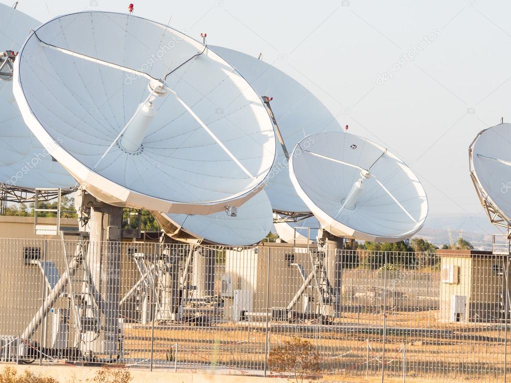 Teleport satellite communications Stock Photo by ©giggietto 80994966