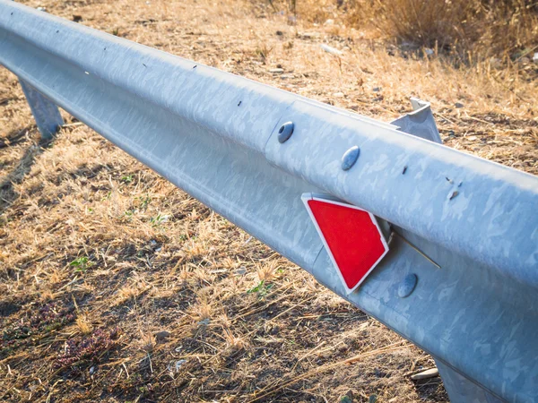 Guardrail in the country — Stock Photo, Image