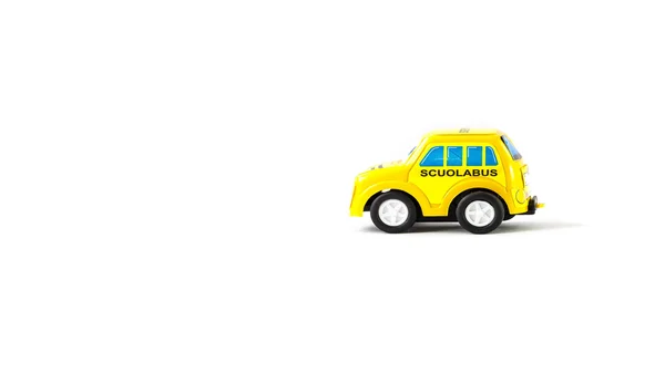 Caricature d'un autobus scolaire — Photo