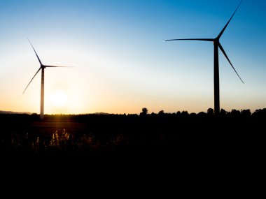 Ülkenin Rüzgar türbinleri