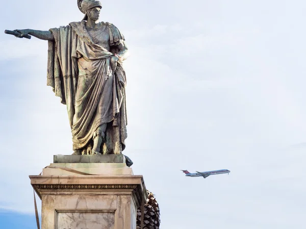 Estatua de bronce indican — Foto de Stock