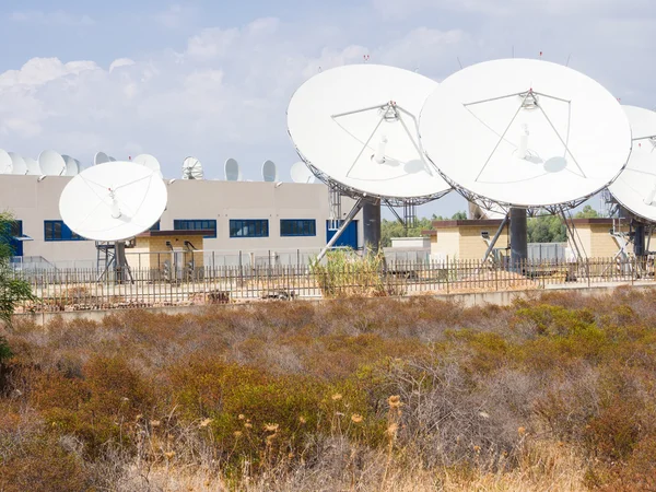 Teleport satelitní komunikace — Stock fotografie