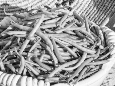 sepet yeşil fasulye