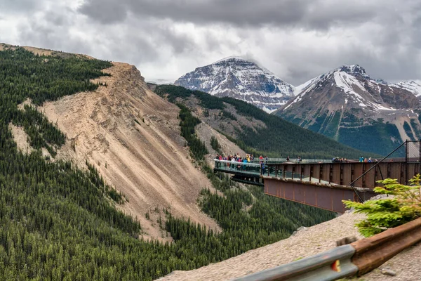 Banff National Park Πρώτο Εθνικό Πάρκο Του Καναδά Ιδρύθηκε 1885 — Φωτογραφία Αρχείου