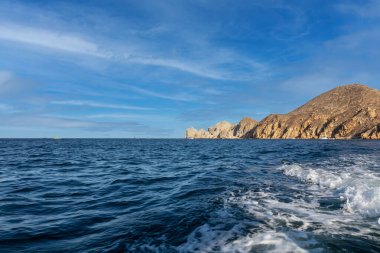 Land 's End, Cabo San Lucas, Meksika' nın kaya oluşumları.