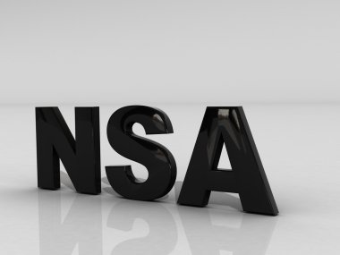 NSA 3D Concept clipart
