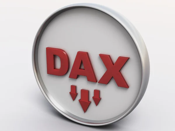 DAX lager koncept Stockbild