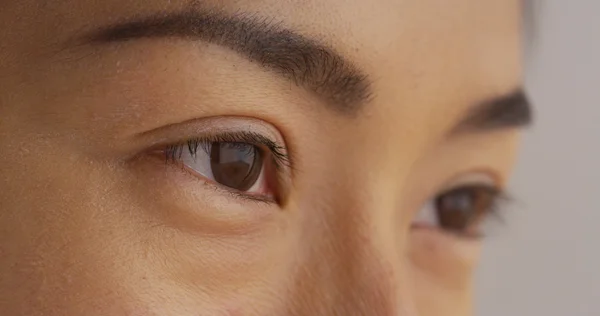 Nahaufnahme des Gesichts einer japanischen Frau — Stockfoto