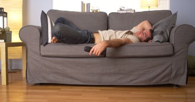 Uyumakta güçlük adam