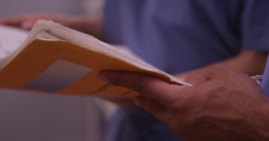 Sayfalar arasında saygısız doktorlar closeup