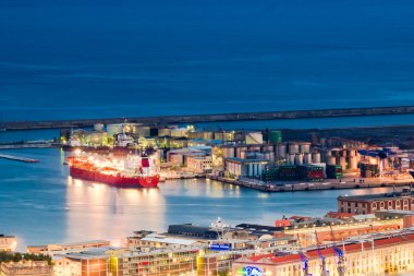 Cenova bağlantı noktası kuş görünümü