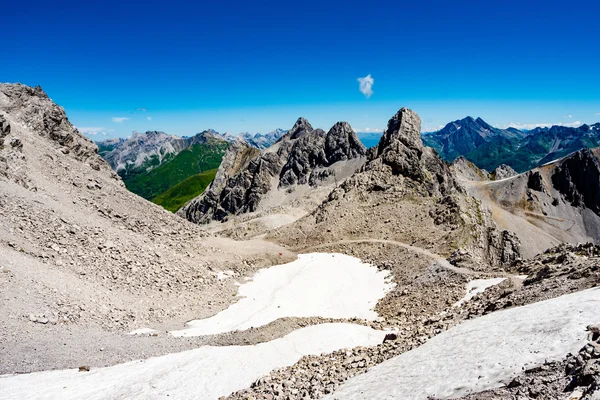 Escenas alpinas alrededor de St. Anton am Arlberg —  Fotos de Stock