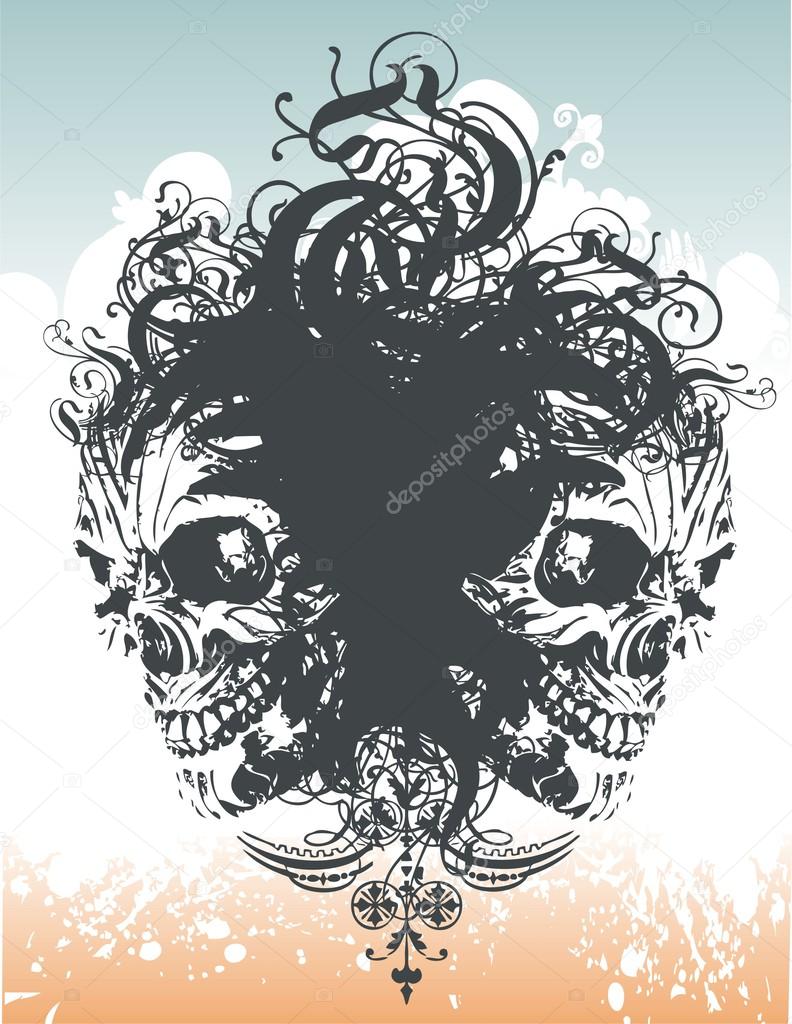 Wicked Skulls Illustration