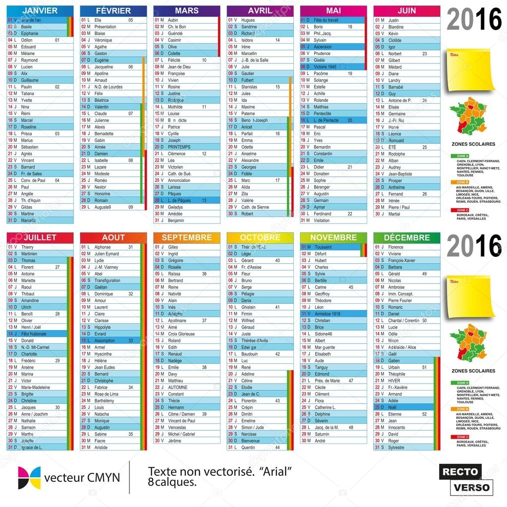 Calendar 2015 2016