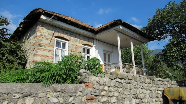 Beautiful House Rural Villages Caucasian Region — Stock Photo, Image