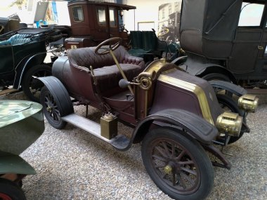 PRAG, CZECH REPUBLIC - 17 Temmuz 2019 - Prag Ulusal Teknik Müzesi 1908 yılında bilim ve teknoloji tarihiyle ilgili nadir ve eşsiz sergilerle kuruldu.