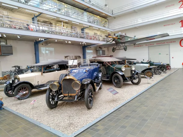 Praga República Checa Março 2019 Interior Museu Técnico Nacional Praga — Fotografia de Stock