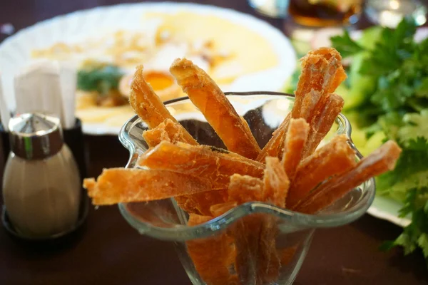 Restaurante de pescado salado — Foto de Stock