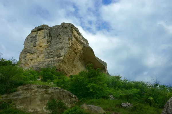 风景山天空森林 — 图库照片