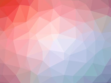 Pembe kırmızı mor degrade çokgen şeklinde arka plan